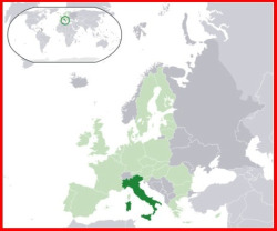 Italy facts: Italy on Europe's map