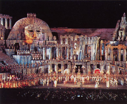 Arena di Verona: Aida opera