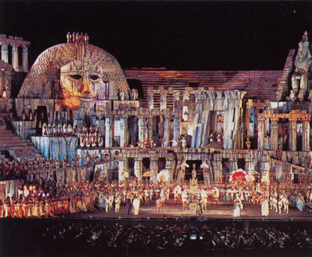 Arena di Verona: Aida opera