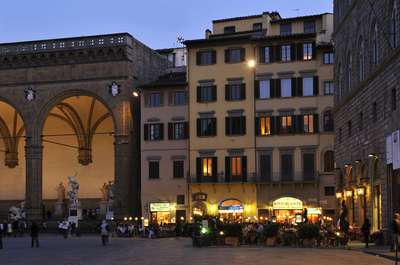 Florence - View of flats building